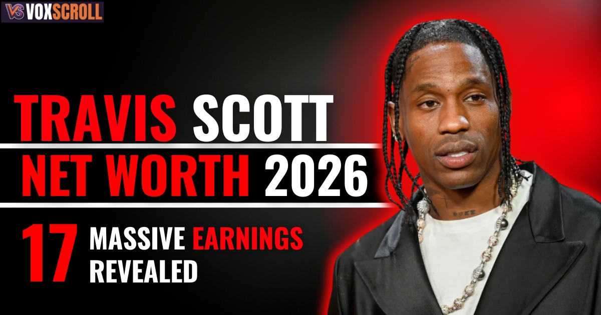 Travis Scott Net Worth 2026: 17 Massive Earnings Revealed