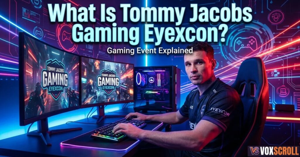 What Is Tommy Jacobs Gaming Eyexcon?