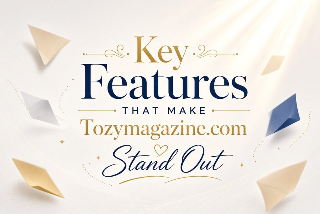 Key Features That Make Tozymagazine.com Stand Out