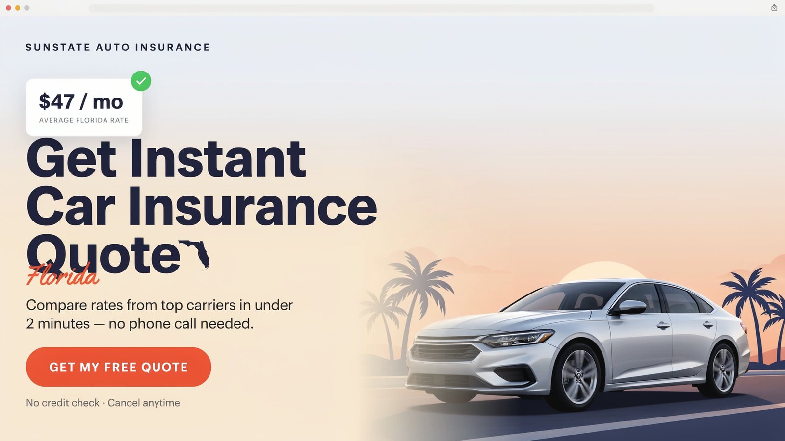 Get Instant Car Insurance Quote Florida