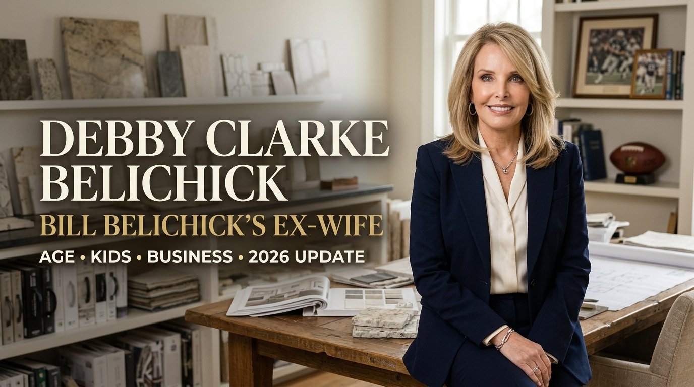 Debby Clarke Belichick, Bill Belichick’s ex-wife, known for her three children and her association with The Art of Tile & Stone design business.