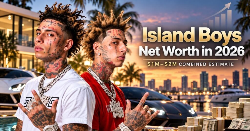 Island Boys net worth in 2026 estimated earnings of Flyysoulja and Kodiyakredd