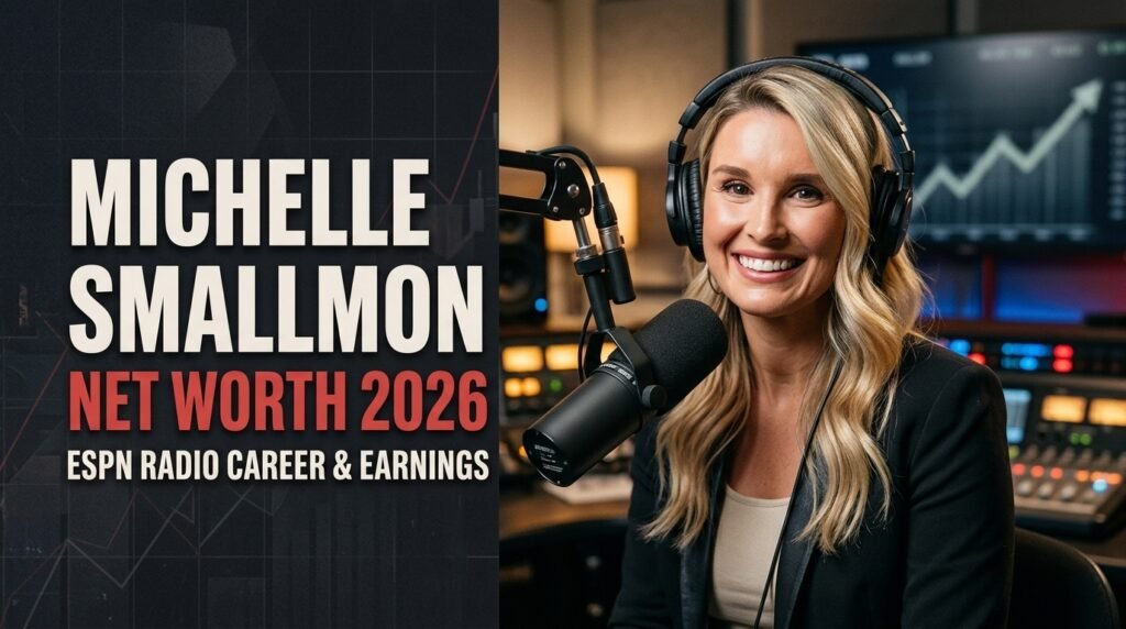 Michelle Smallmon Net Worth 2026, featuring ESPN Radio host Michelle Smallmon and her sports broadcasting career.
