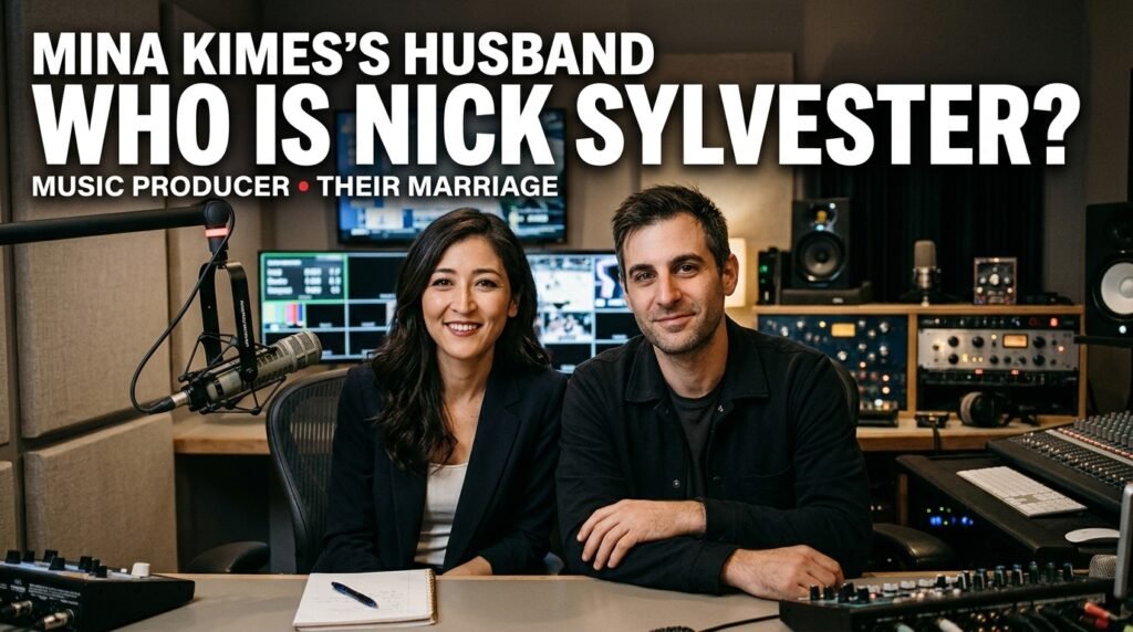 Mina Kimes’s Husband Nick Sylvester, music producer and husband of ESPN NFL analyst Mina Kimes.