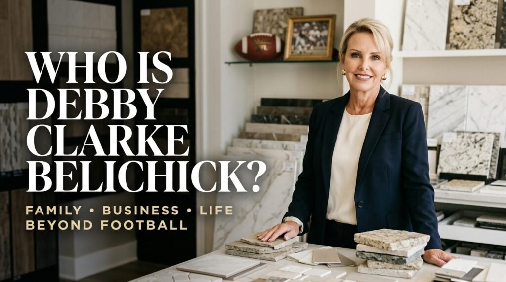 Who is Debby Clarke Belichick? Bill Belichick’s former wife, mother of Amanda, Stephen, and Brian Belichick, and businesswoman associated with Art of Tile & Stone.