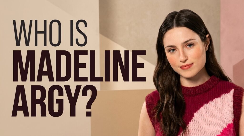 Madeline Argy, British social media personality and host of the Pretty Lonesome podcast.